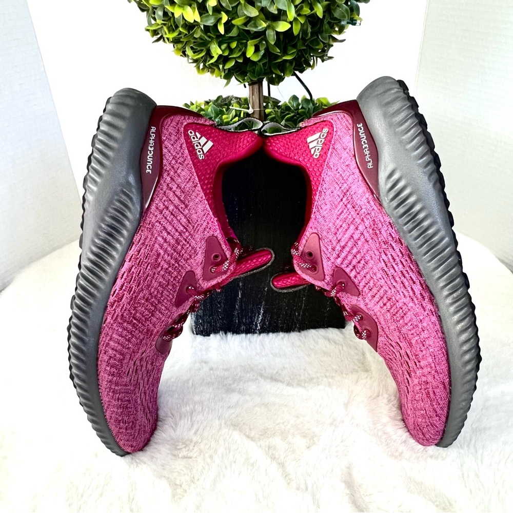 Adidas Alphabounce Running Shoes Color Ruby Size 7 NWT - Picture 4 of 15